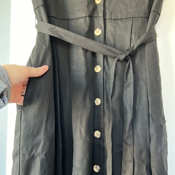NWT Vetta Capsule Button Up Midi Dress Minimalistic - Picture 3 of 5